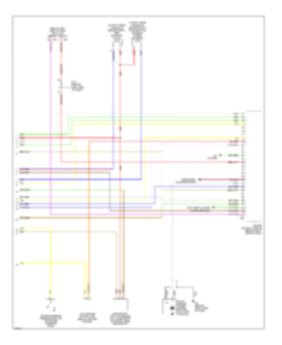 3.0L, Engine Performance Wiring Diagram, with MT (3 of 3) for Mitsubishi Eclipse GS 2002