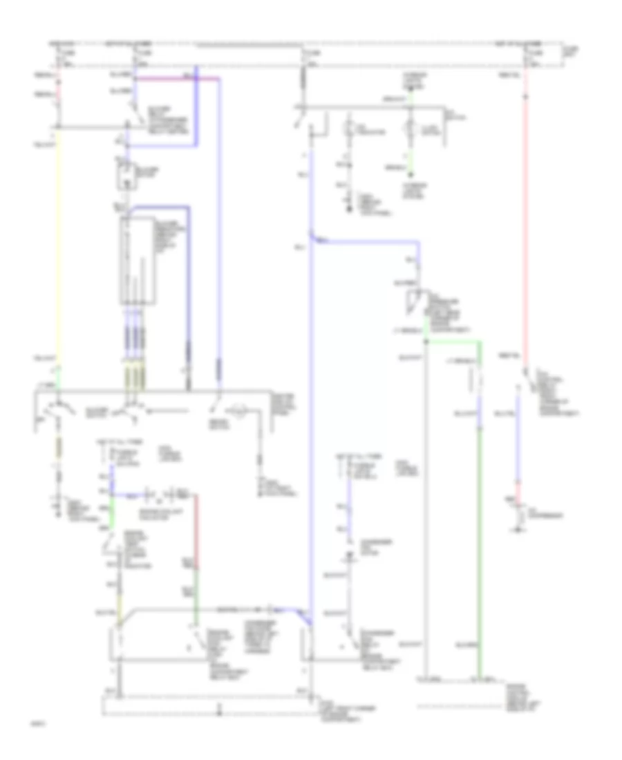 A C Wiring Diagram Vehicles Built After 12 1 93 for Mitsubishi Precis 1994