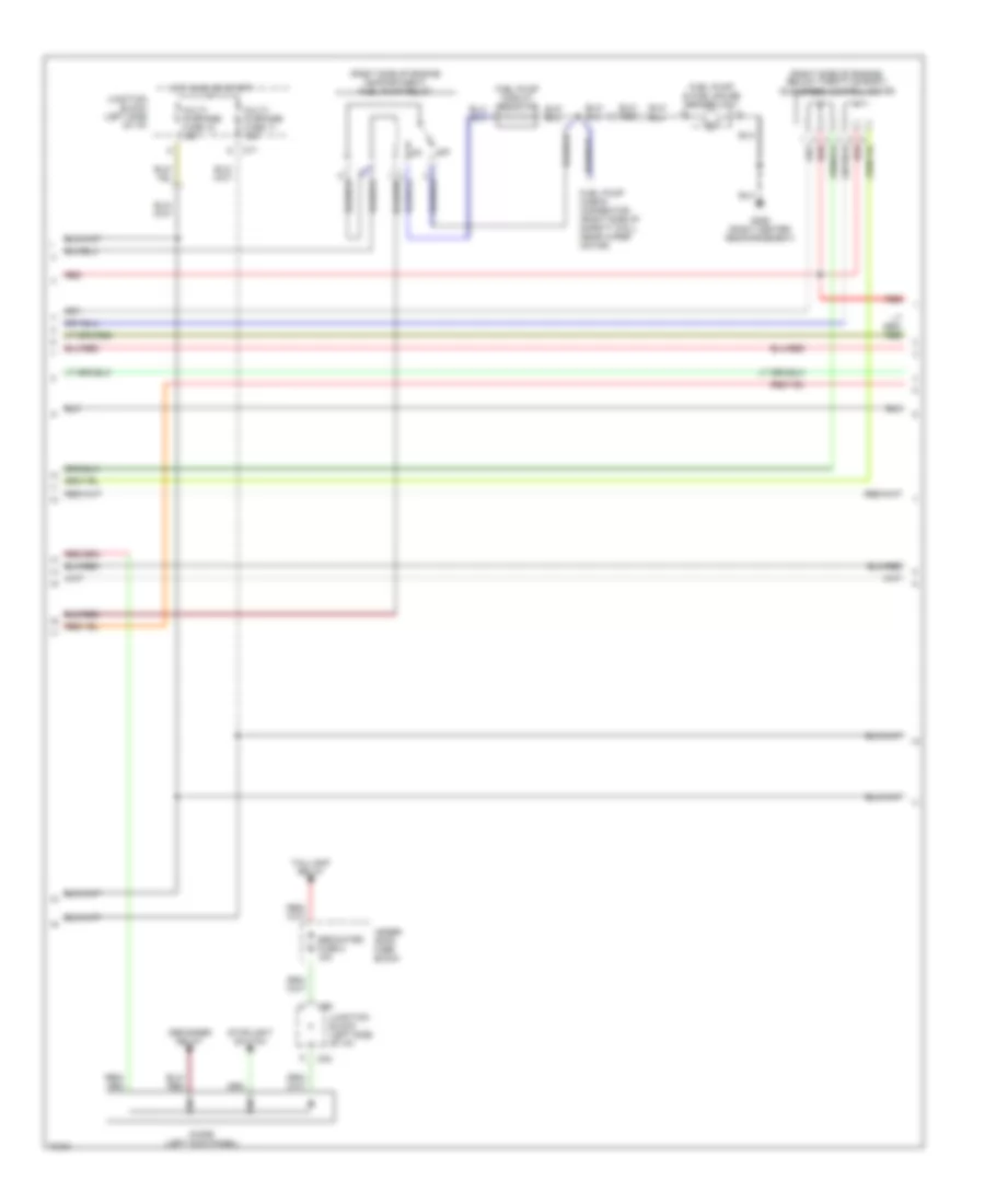 3.0L DOHC Turbo, Engine Performance Wiring Diagrams (2 of 3) for Mitsubishi 3000GT SL 1995