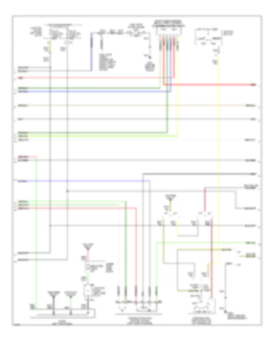 3.0L DOHC, Engine Performance Wiring Diagrams, Federal (2 of 3) for Mitsubishi 3000GT SL 1995