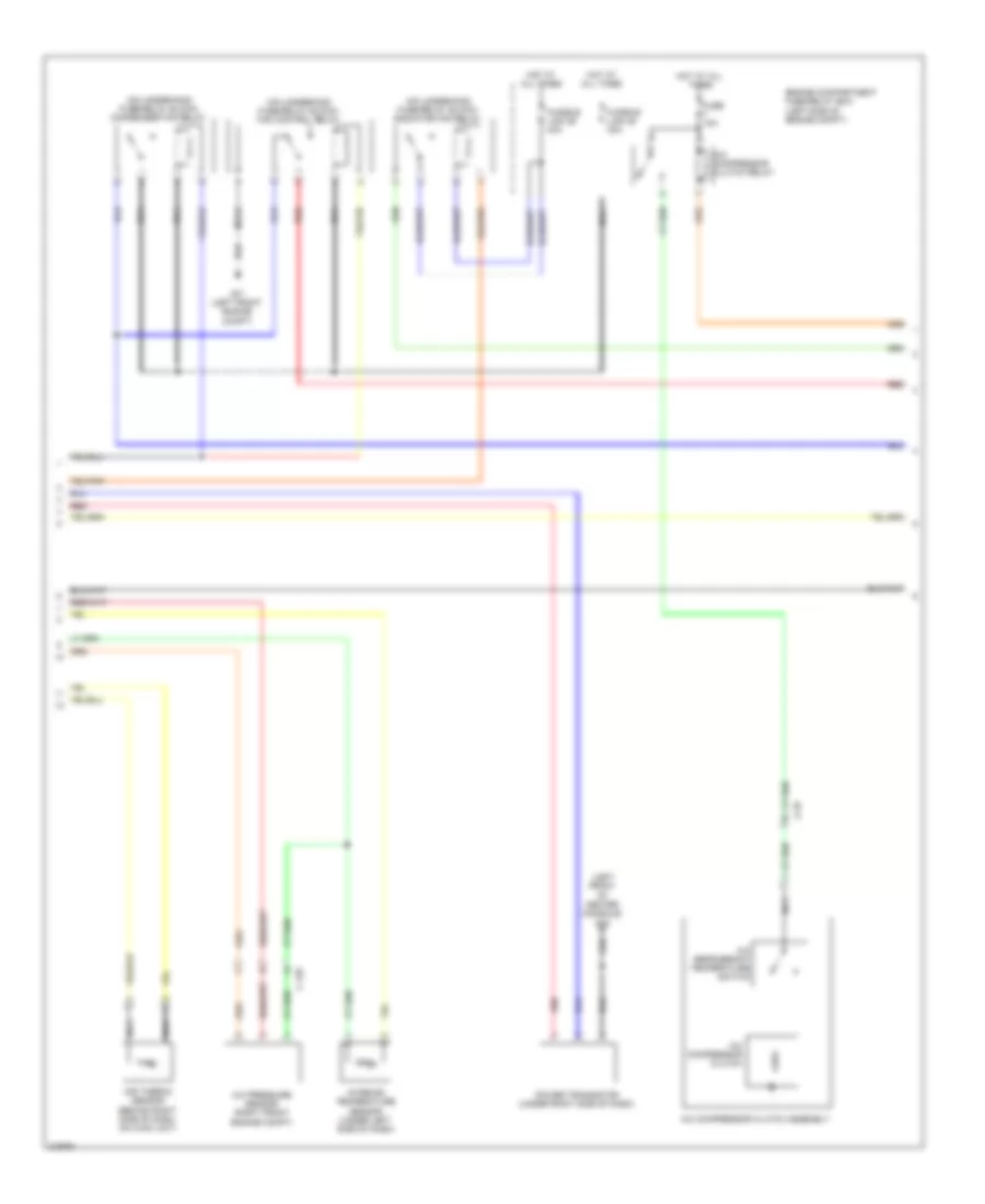 2 4L Automatic A C Wiring Diagram 2 of 3 for Mitsubishi Lancer Evolution MR 2011