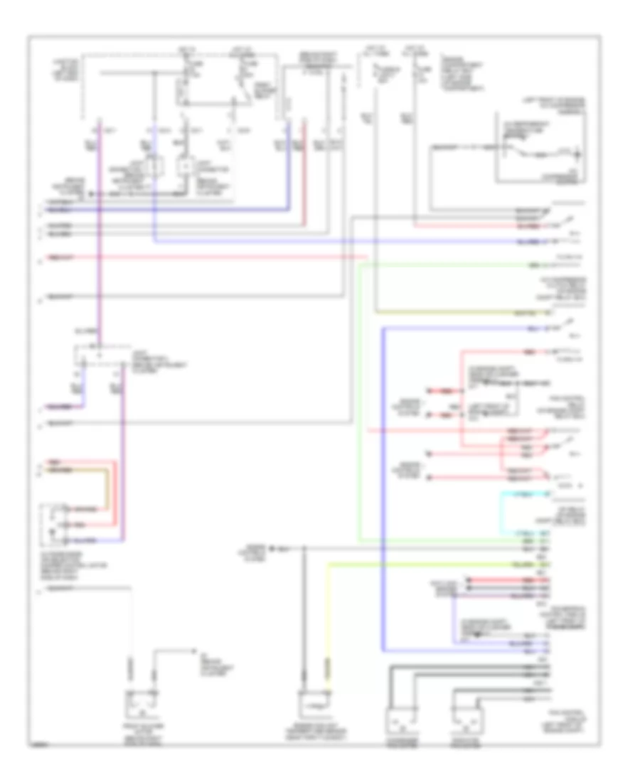 Manual AC Wiring Diagram (2 of 2) for Mitsubishi Endeavor LS 2007