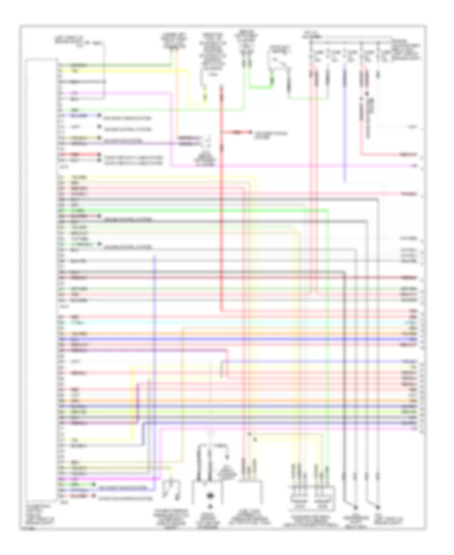 3 8L Engine Performance Wiring Diagram 1 of 5 for Mitsubishi Endeavor LS 2007