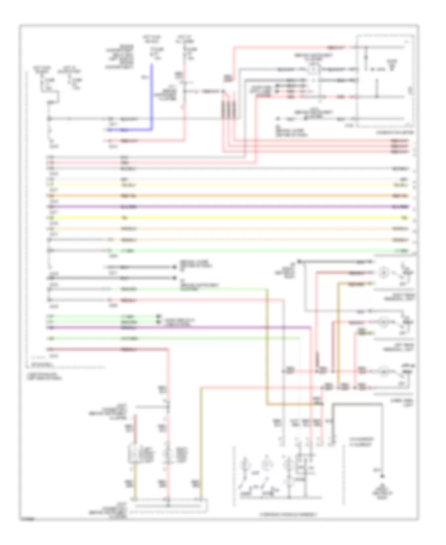 Courtesy Lamps Wiring Diagram 1 of 2 for Mitsubishi Endeavor LS 2007