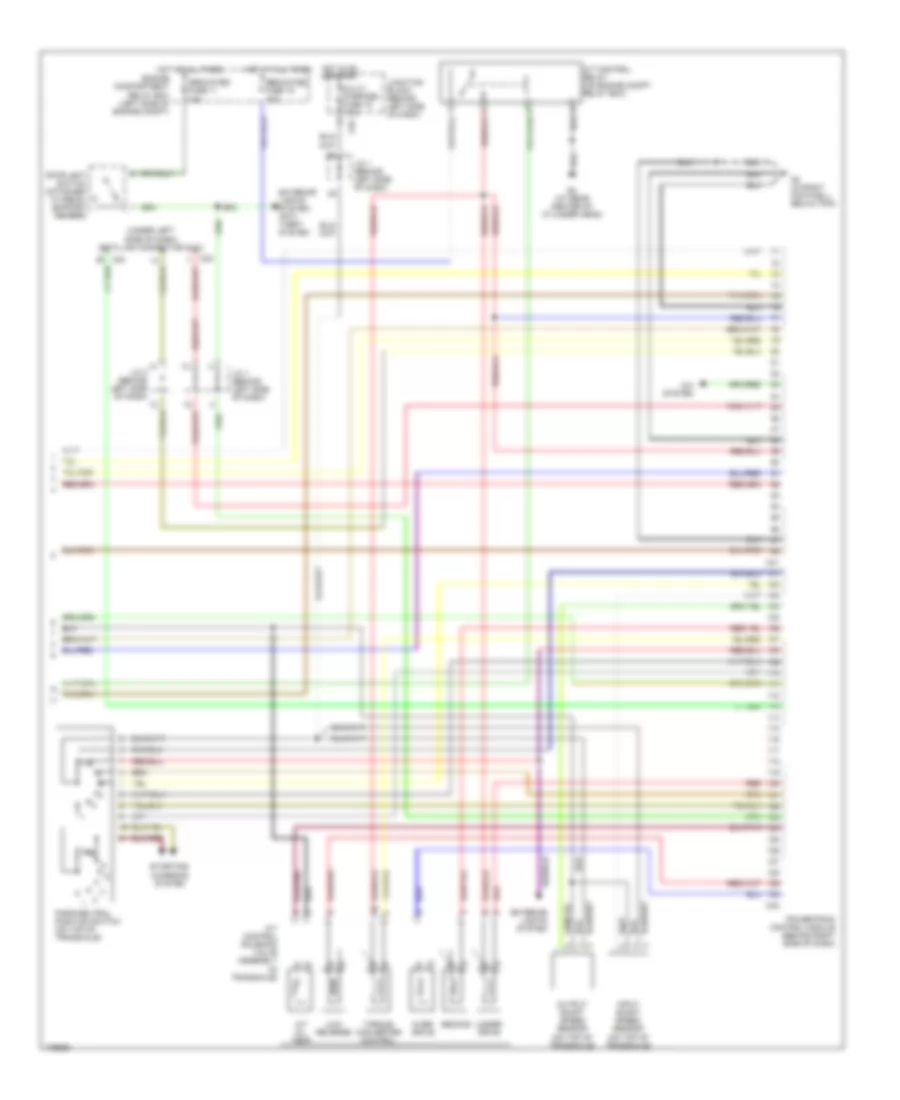 2.4L, Engine Performance Wiring Diagram (3 of 3) for Mitsubishi Galant DE 2003