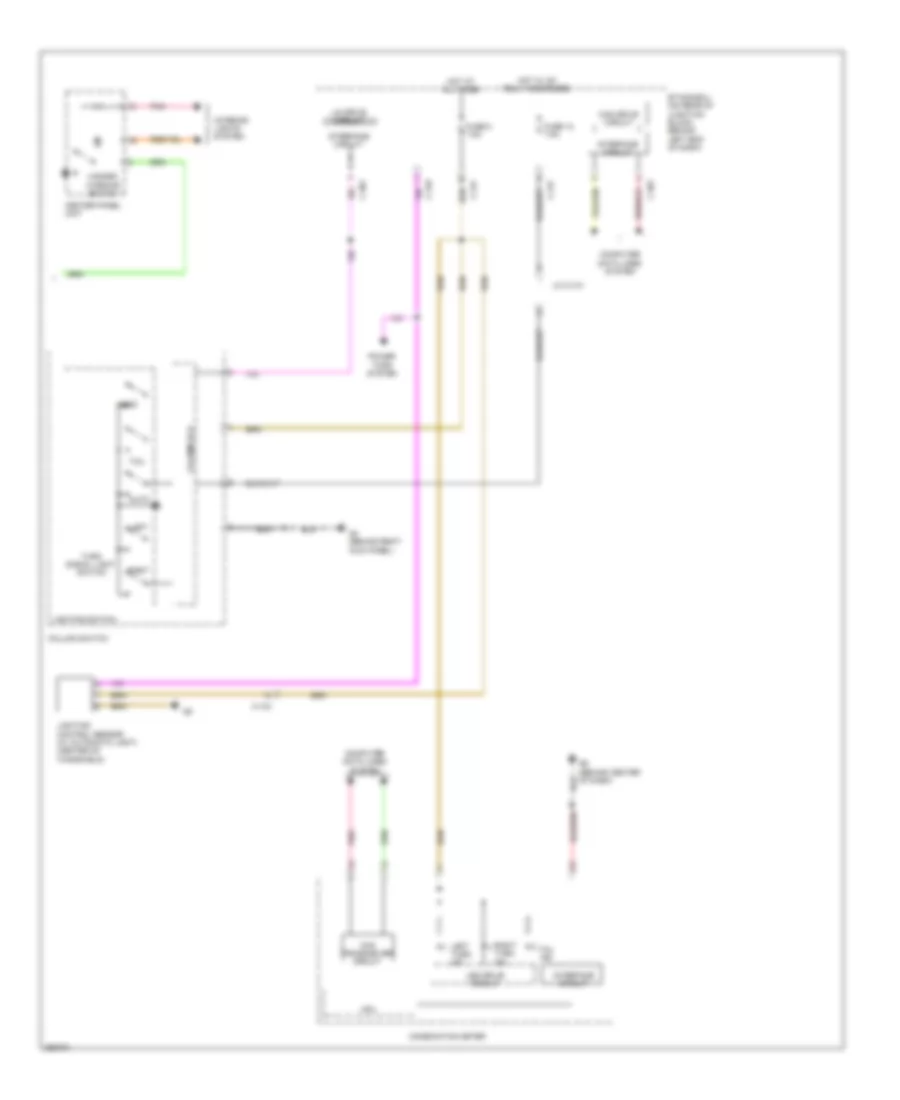 Exterior Lamps Wiring Diagram Evolution 2 of 2 for Mitsubishi Lancer GTS 2011