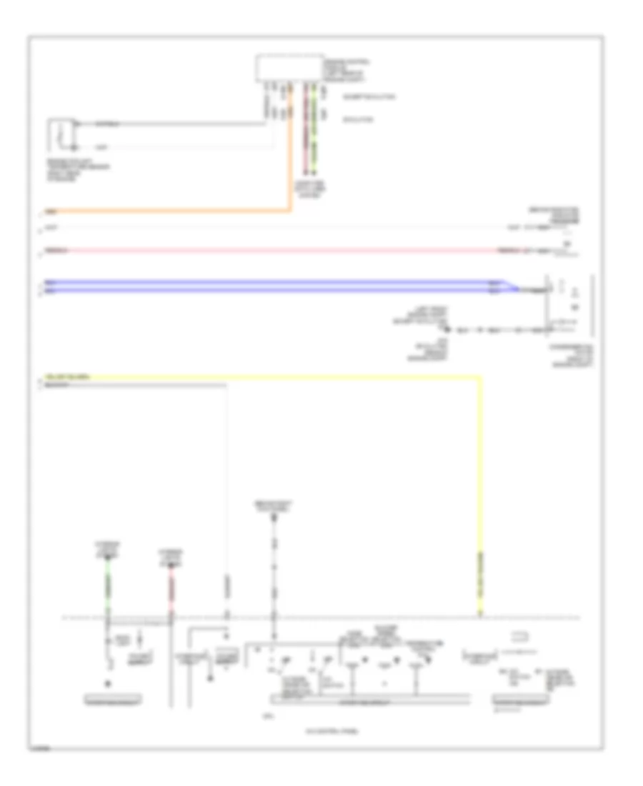 2.0L Turbo, Automatic AC Wiring Diagram (3 of 3) for Mitsubishi Lancer Ralliart 2011
