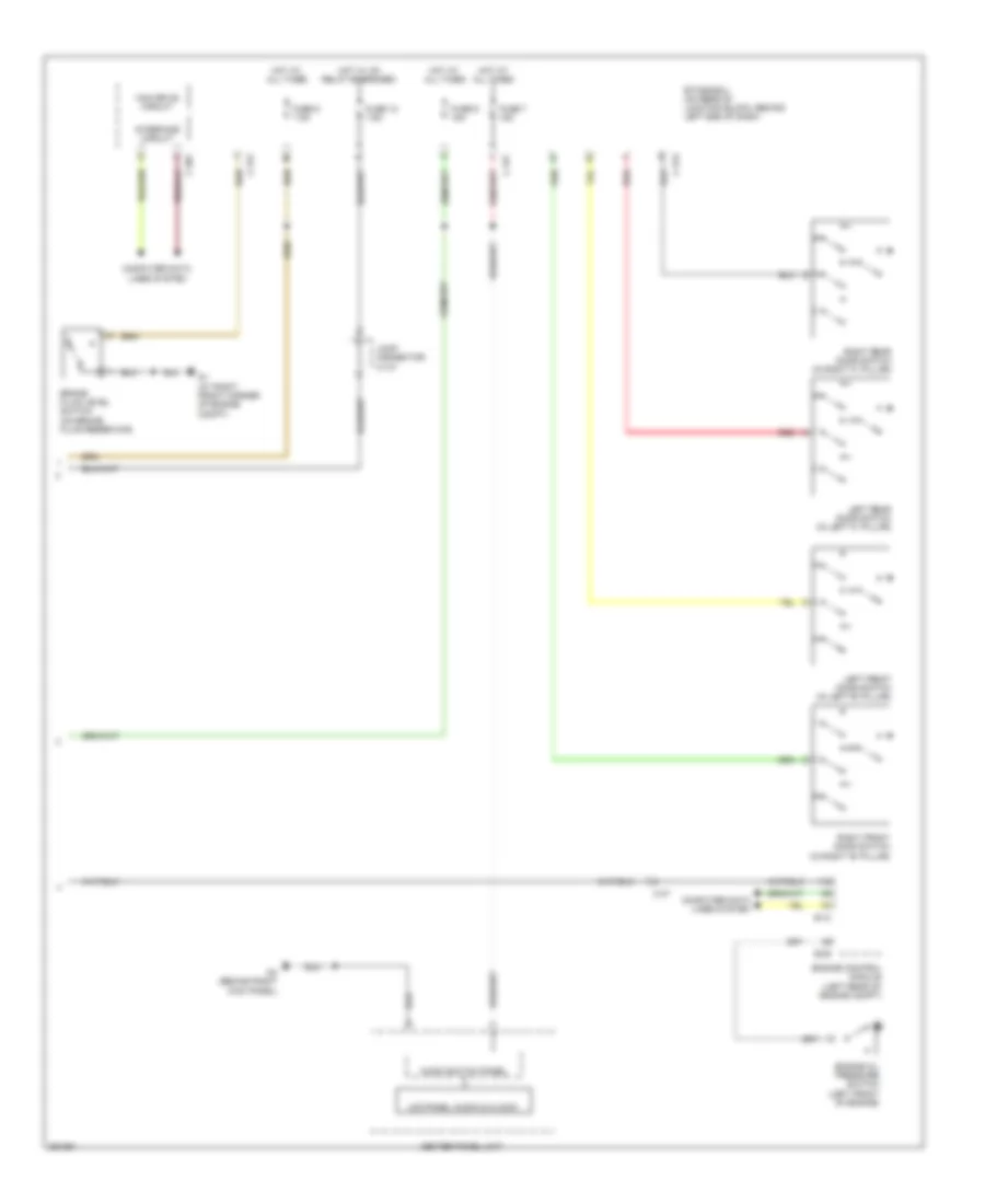 Instrument Cluster Wiring Diagram, Evolution (2 of 2) for Mitsubishi Lancer Ralliart 2011