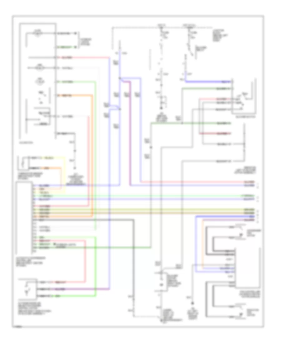 2 4L Manual A C Wiring Diagram 1 of 2 for Mitsubishi Galant ES 2003