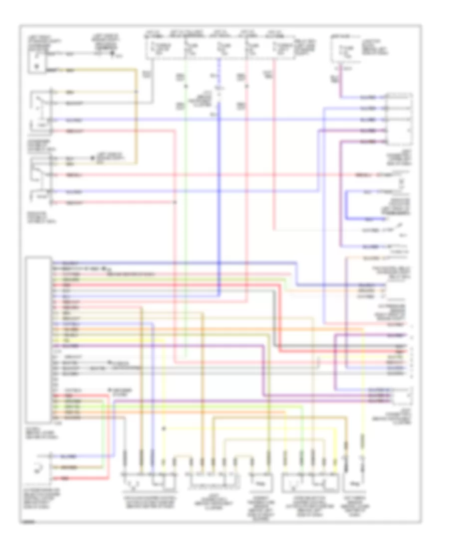 Manual AC Wiring Diagram, Low Option (1 of 2) for Mitsubishi Galant DE 2007