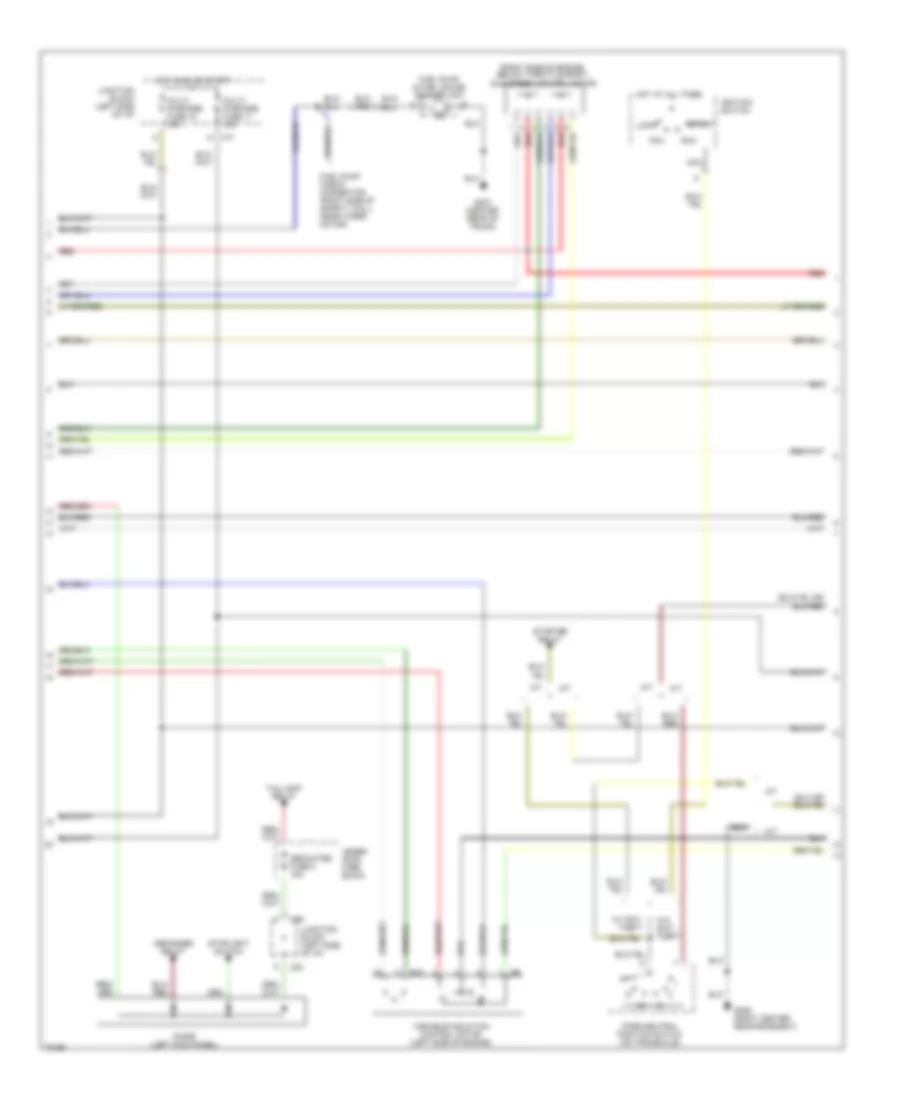 3.0L DOHC, Engine Performance Wiring Diagrams, California (2 of 3) for Mitsubishi 3000GT VR-4 1995