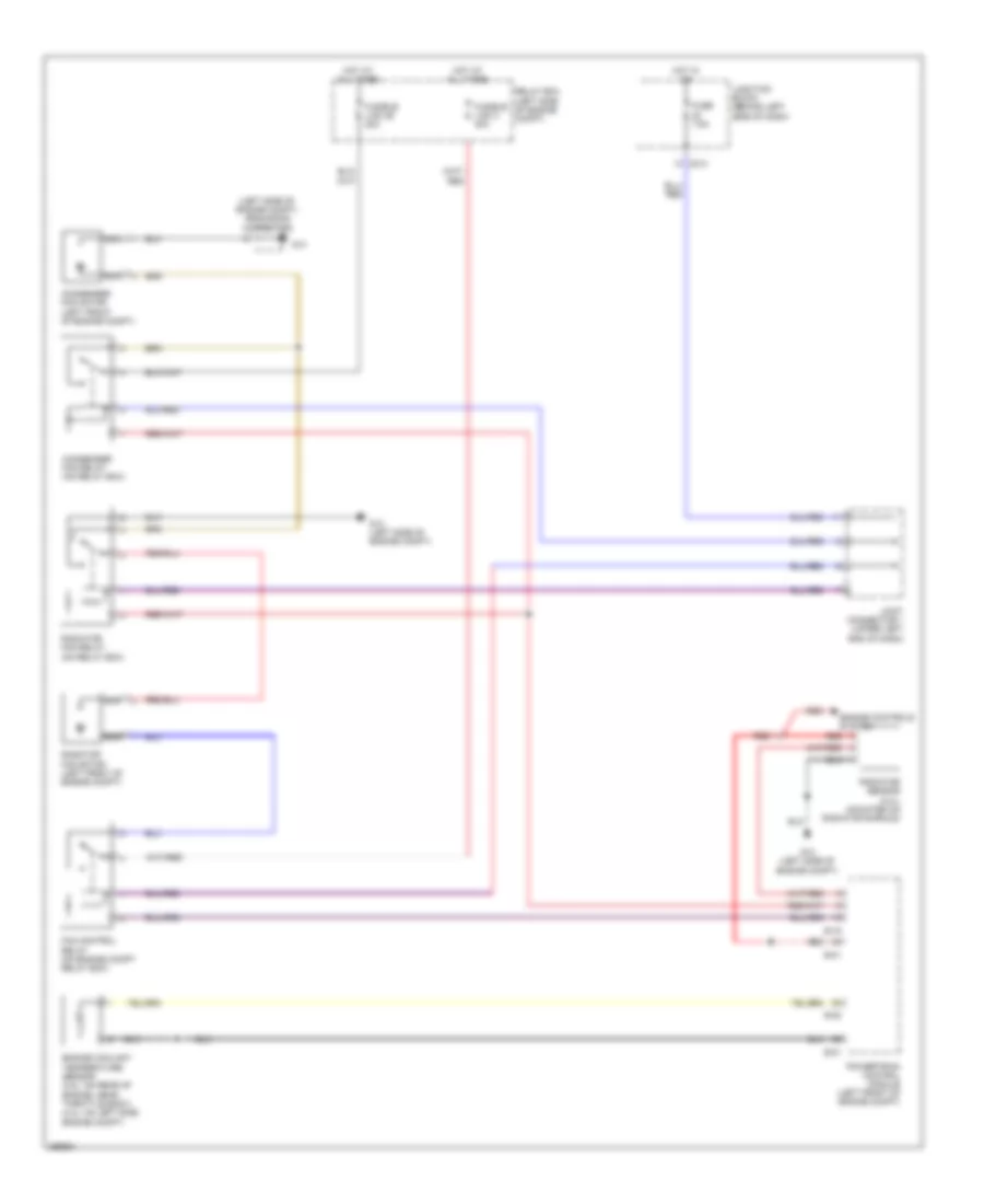 Cooling Fan Wiring Diagram for Mitsubishi Galant ES 2007