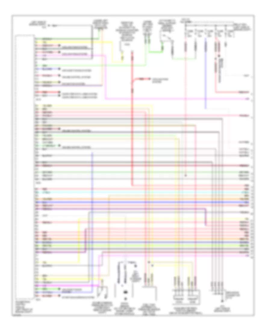 2 4L Engine Performance Wiring Diagram 1 of 5 for Mitsubishi Galant ES 2007