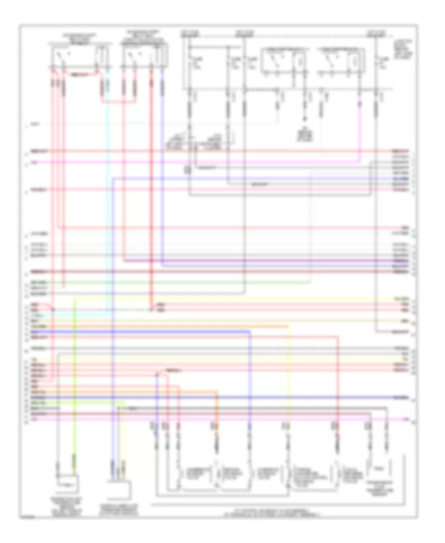 2 4L Engine Performance Wiring Diagram 2 of 5 for Mitsubishi Galant ES 2007