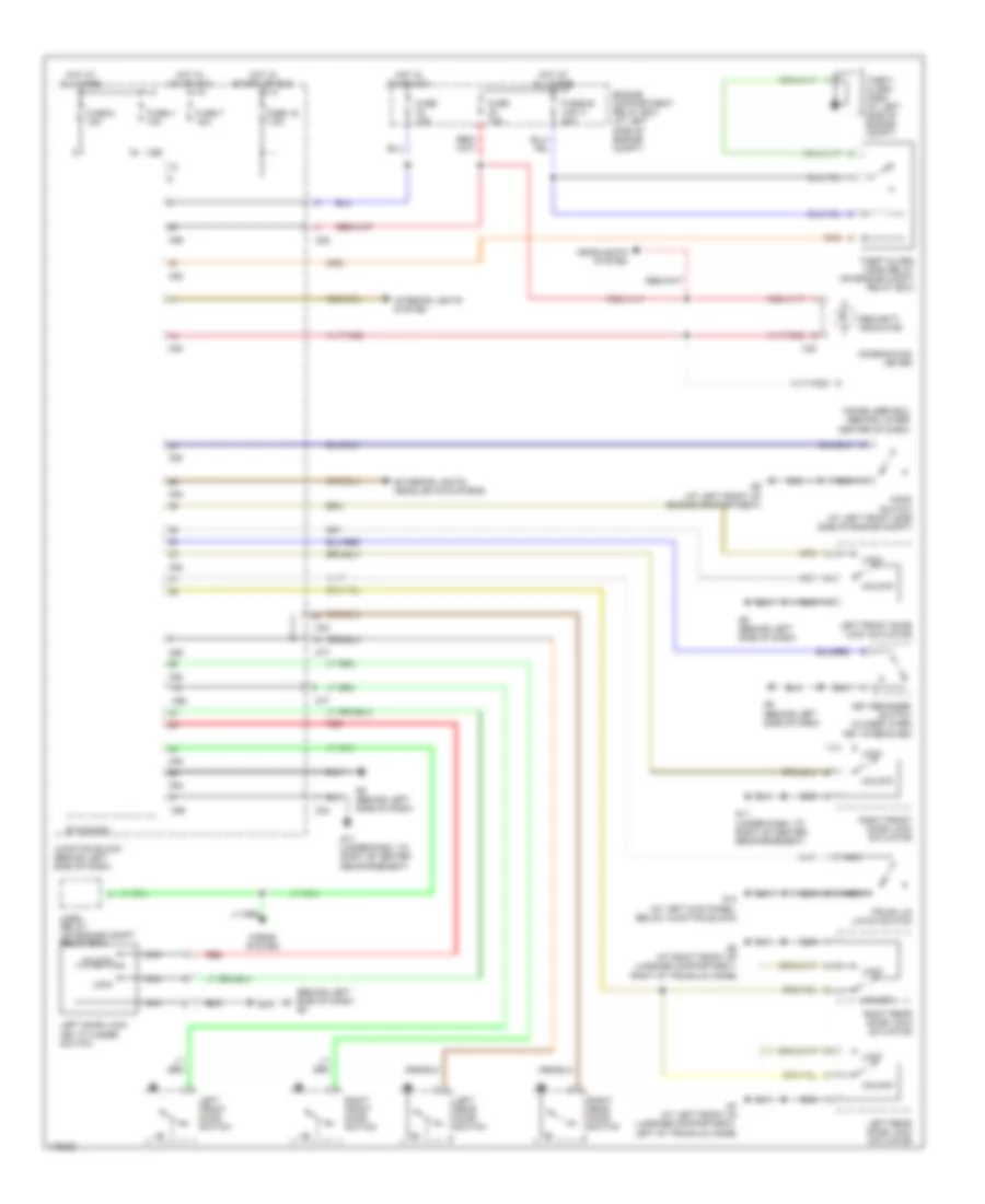 Forced Entry Wiring Diagram for Mitsubishi Galant GTZ 2003