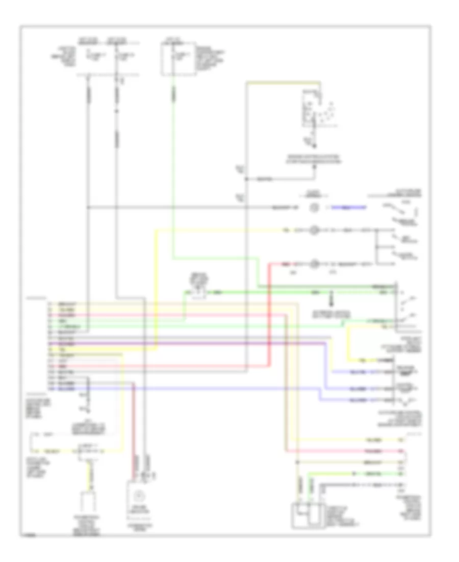 Cruise Control Wiring Diagram for Mitsubishi Galant GTZ 2003