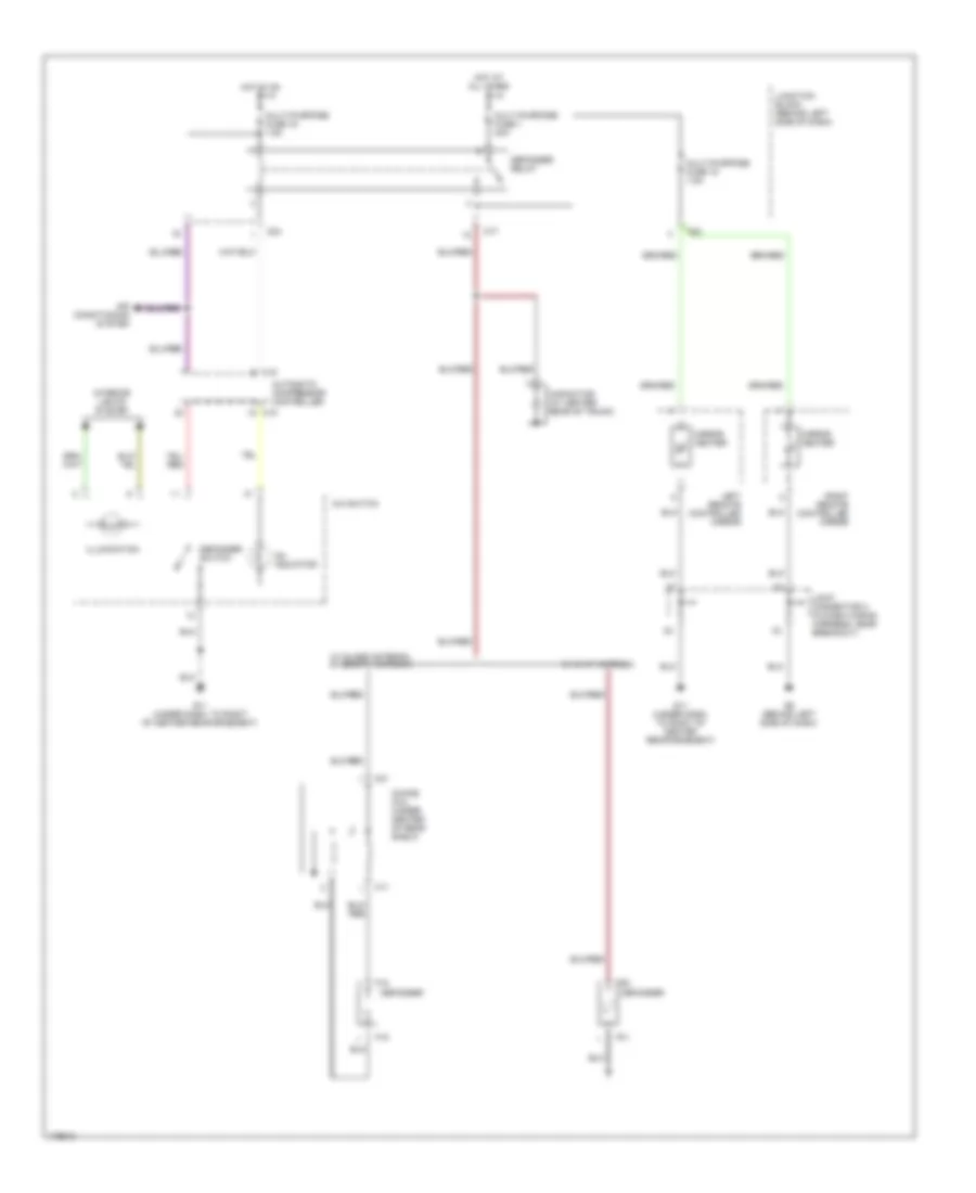 Defoggers Wiring Diagram for Mitsubishi Galant GTZ 2003