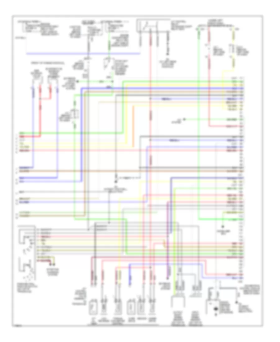 3 0L Engine Performance Wiring Diagram 3 of 3 for Mitsubishi Galant GTZ 2003