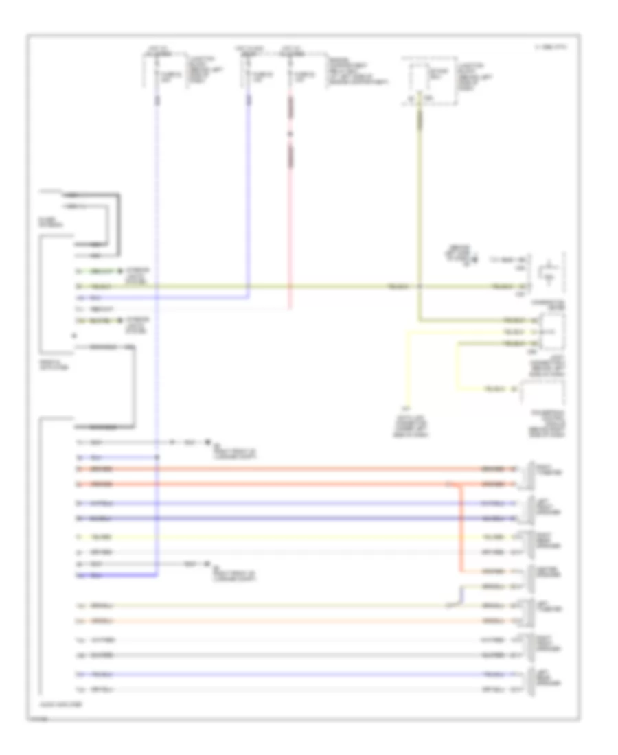 Radio Wiring Diagram with Amplifier for Mitsubishi Galant GTZ 2003