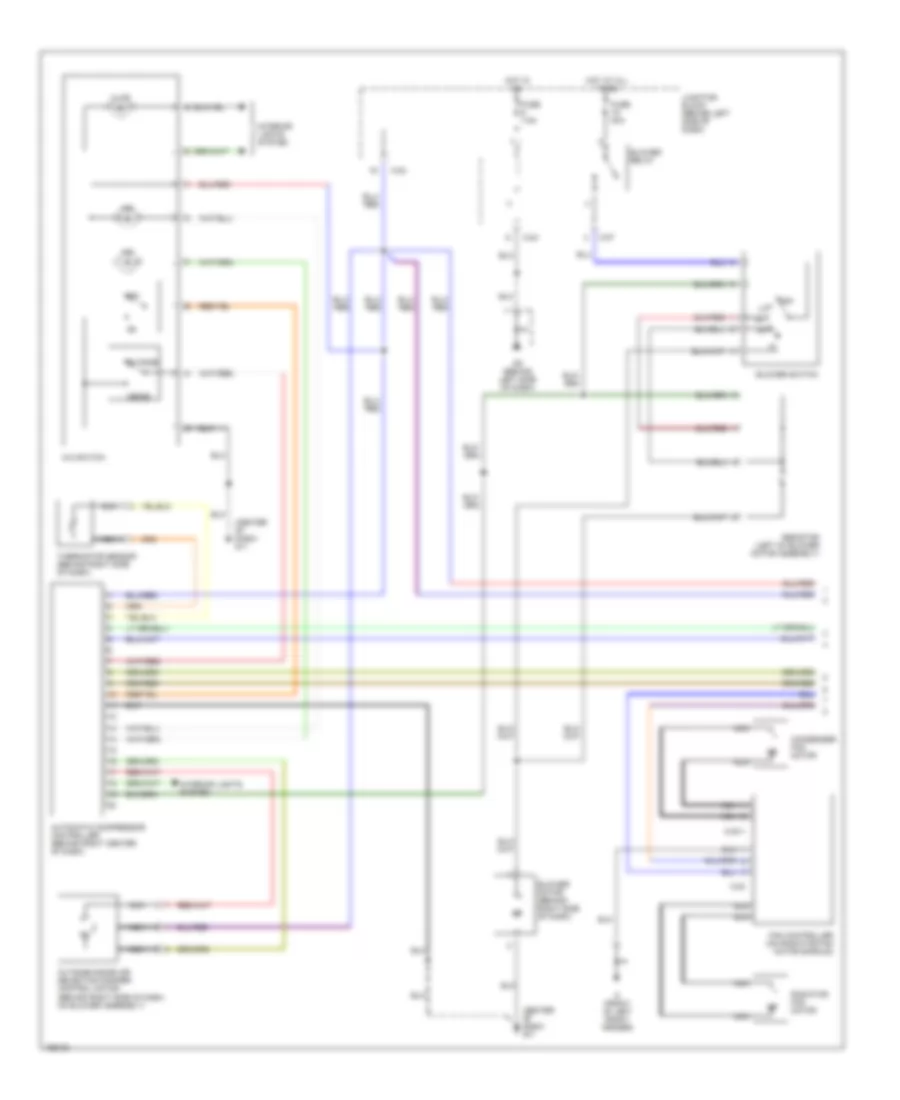 2 4L Manual A C Wiring Diagram 1 of 2 for Mitsubishi Galant DE 2002
