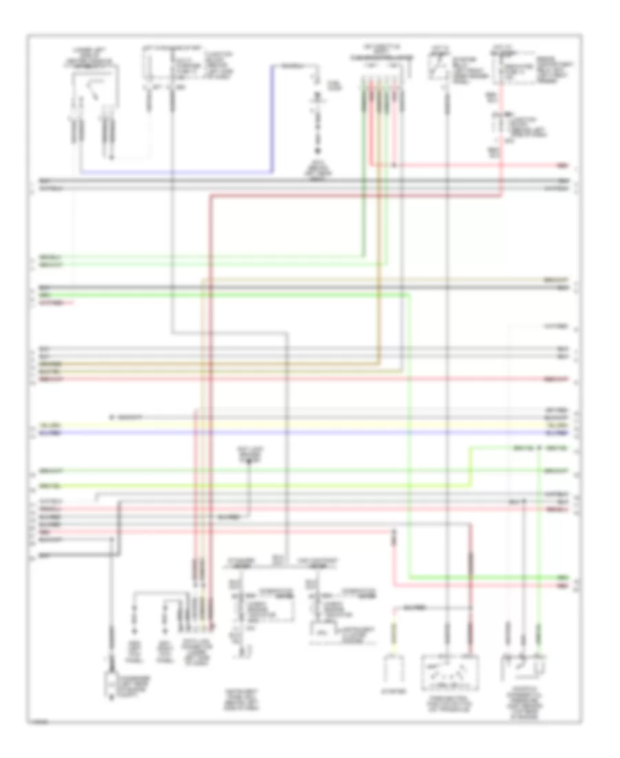 3.5L, Engine Performance Wiring Diagrams (2 of 4) for Mitsubishi Diamante 1999