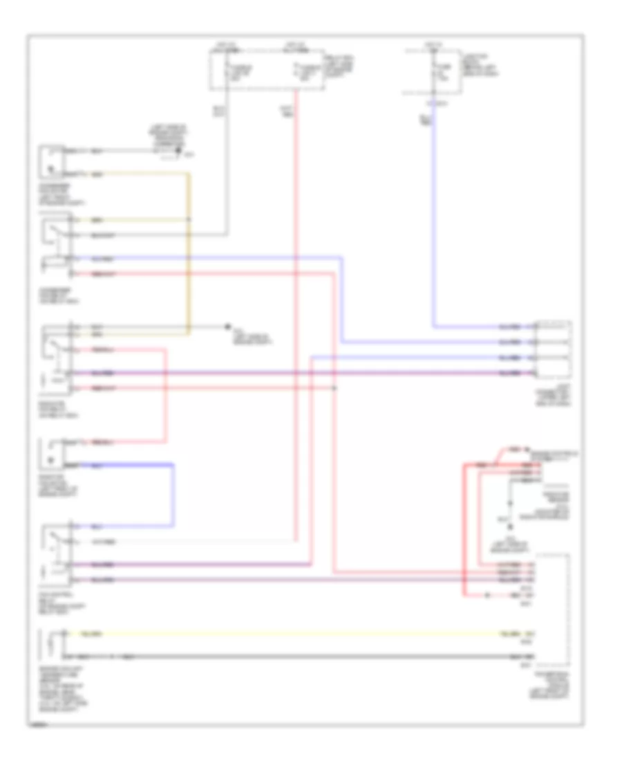 Cooling Fan Wiring Diagram for Mitsubishi Galant Ralliart 2007