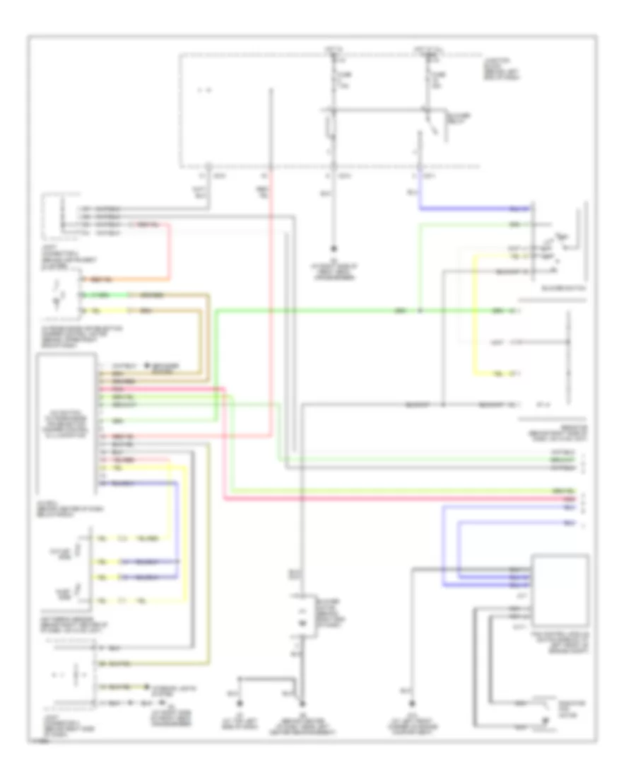 Manual A C Wiring Diagram Evolution 1 of 2 for Mitsubishi Lancer ES 2003