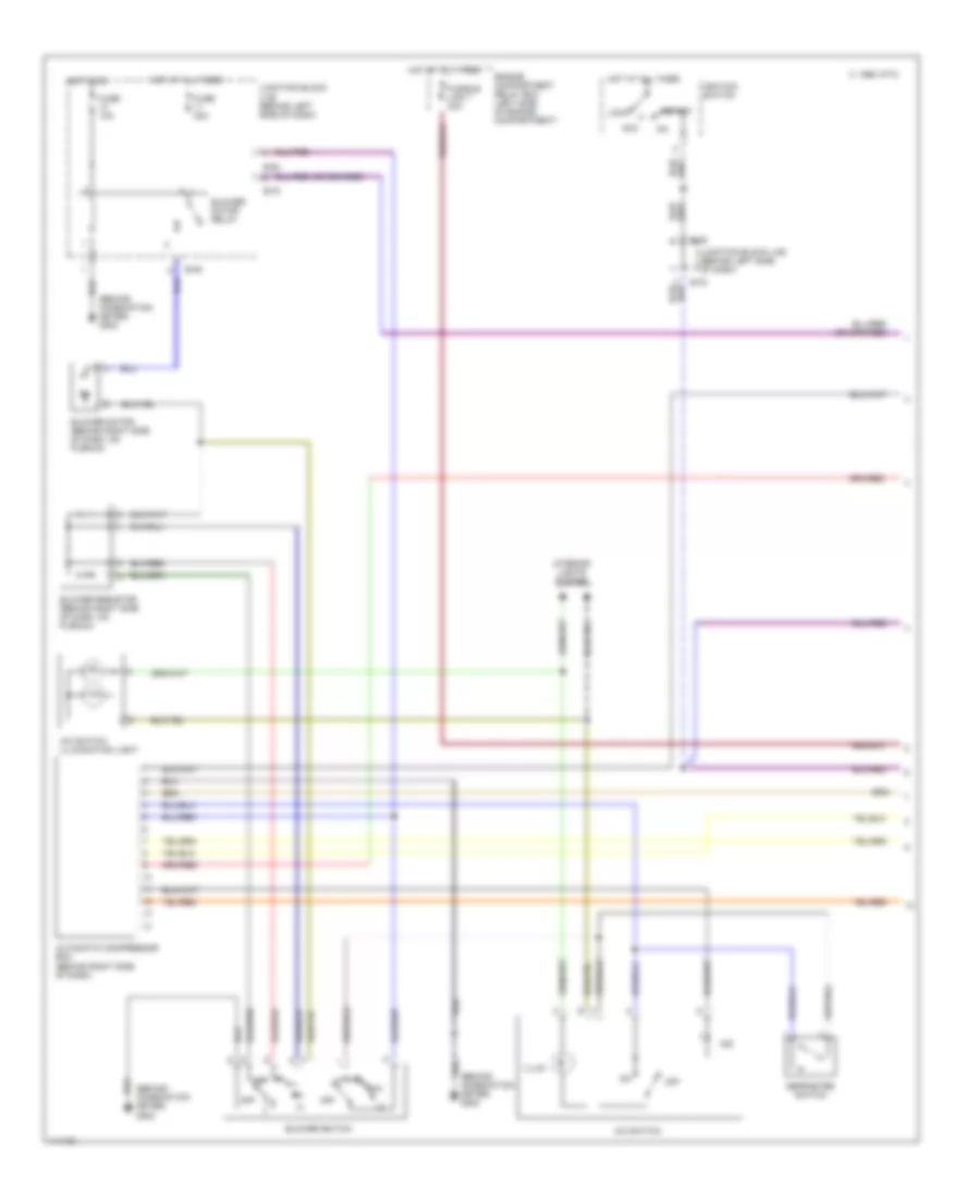 2 0L Manual A C Wiring Diagram A T 1 of 2 for Mitsubishi Eclipse GS 1999