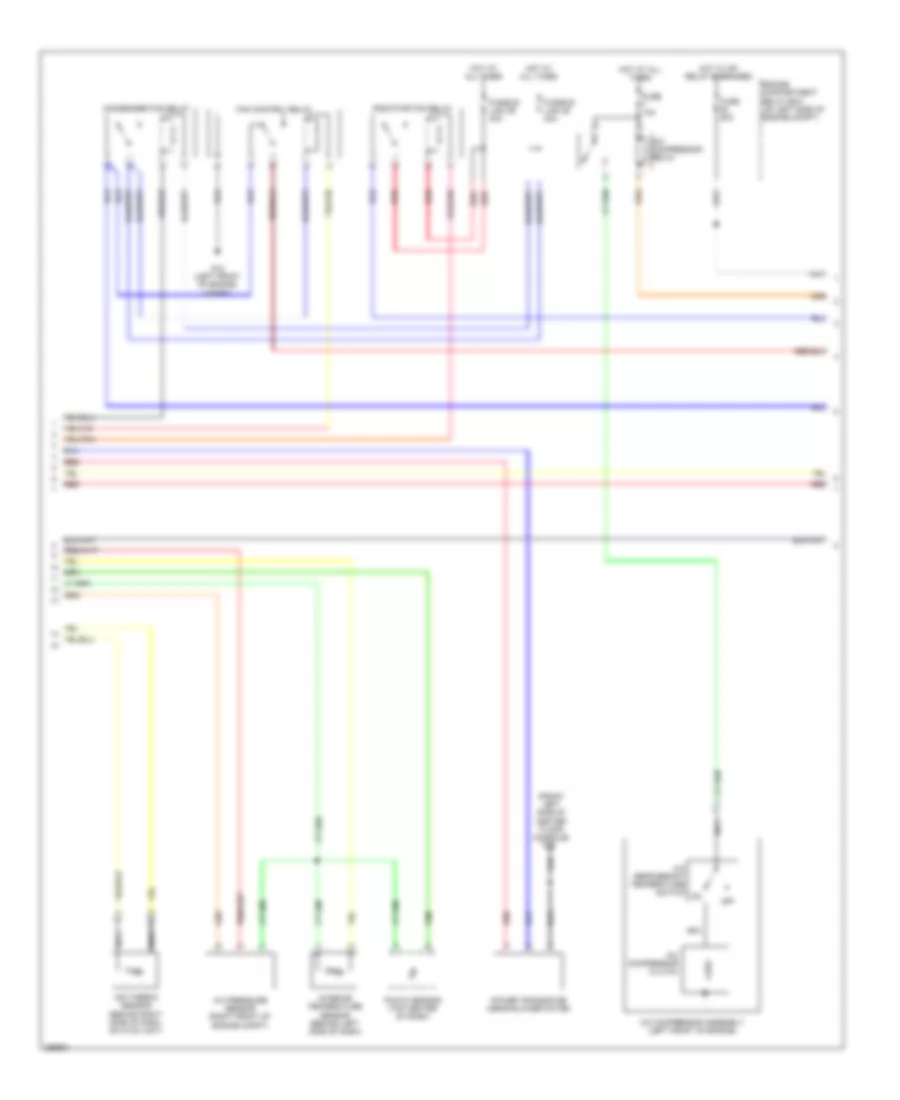 Automatic A C Wiring Diagram 2 of 3 for Mitsubishi Outlander ES 2007