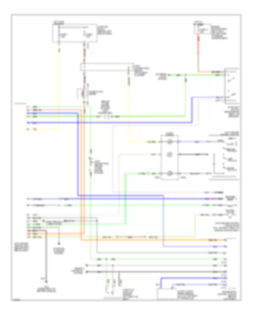 Cruise Control Wiring Diagram A T for Mitsubishi Lancer LS 2003