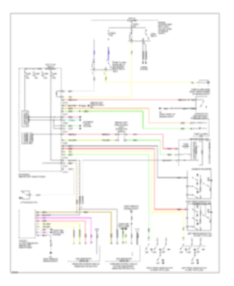 Forced Entry Wiring Diagram for Mitsubishi Outlander LS 2007