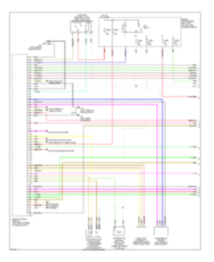 3 0L Engine Performance Wiring Diagram 1 of 4 for Mitsubishi Outlander LS 2007