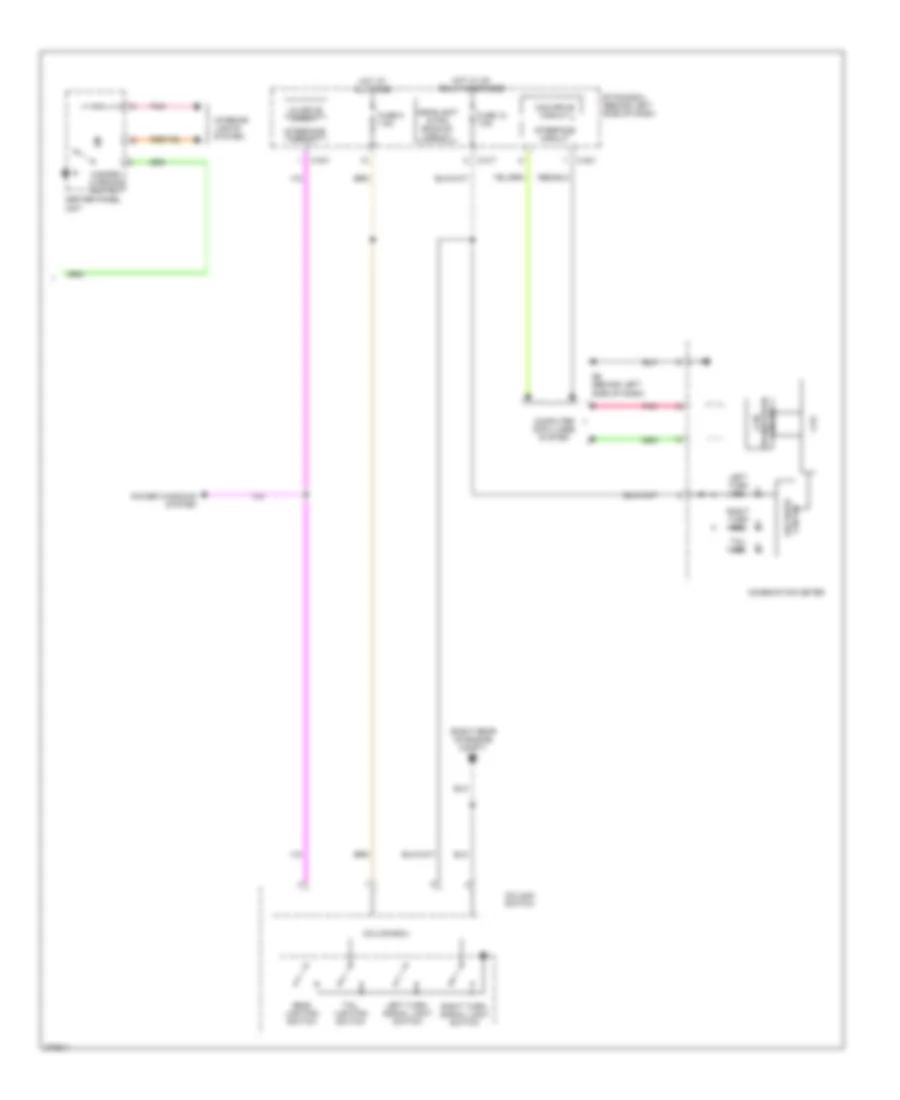 Exterior Lamps Wiring Diagram (2 of 2) for Mitsubishi Outlander LS 2007