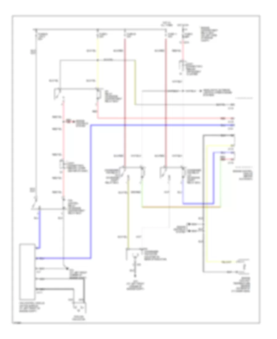 Cooling Fan Wiring Diagram Evolution for Mitsubishi Lancer O Z Rally 2003