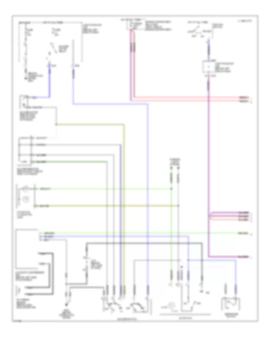 2 0L Turbo Manual A C Wiring Diagram 1 of 2 for Mitsubishi Eclipse RS 1999