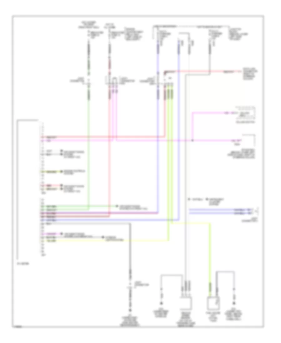 RV Meter Wiring Diagram for Mitsubishi Montero Limited 2003
