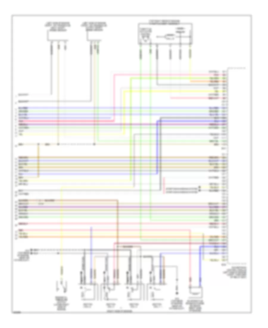 2.4L, Engine Performance Wiring Diagram, AT (5 of 5) for Mitsubishi Eclipse GS 2012