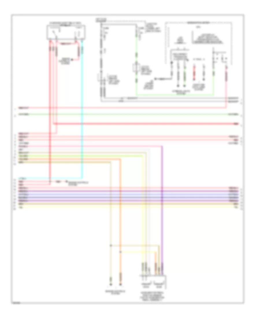 Transmission Wiring Diagram (2 of 3) for Mitsubishi Eclipse GS 2012