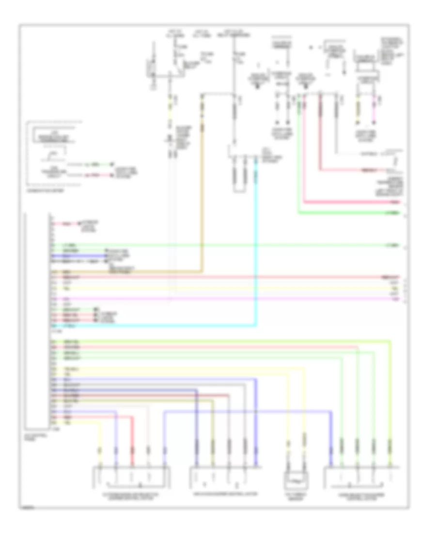 2 0L Automatic A C Wiring Diagram 1 of 2 for Mitsubishi Lancer Evolution MR 2014