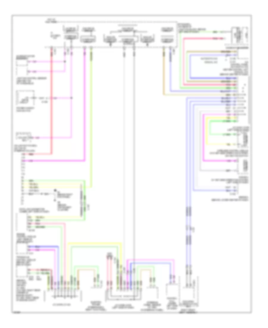 2.4L, Computer Data Lines Wiring Diagram for Mitsubishi Lancer Evolution MR 2014