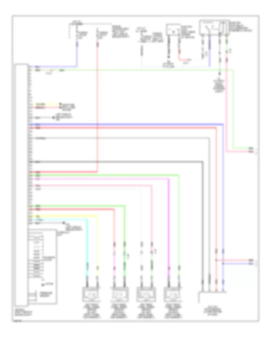 2.0L Turbo, Anti-lock Brakes Wiring Diagram, Evolution (1 of 2) for Mitsubishi Lancer GT 2014