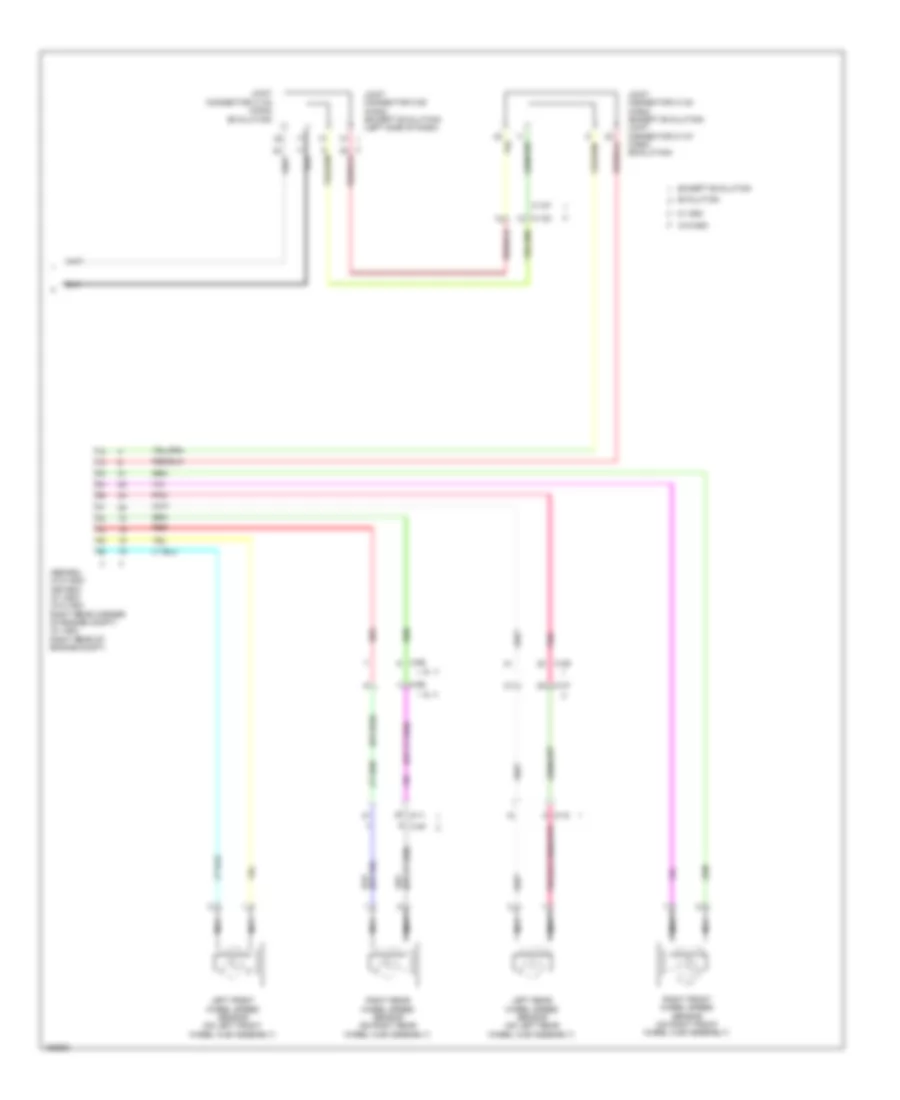 2.0L Turbo, Cruise Control Wiring Diagram (2 of 2) for Mitsubishi Lancer GT 2014