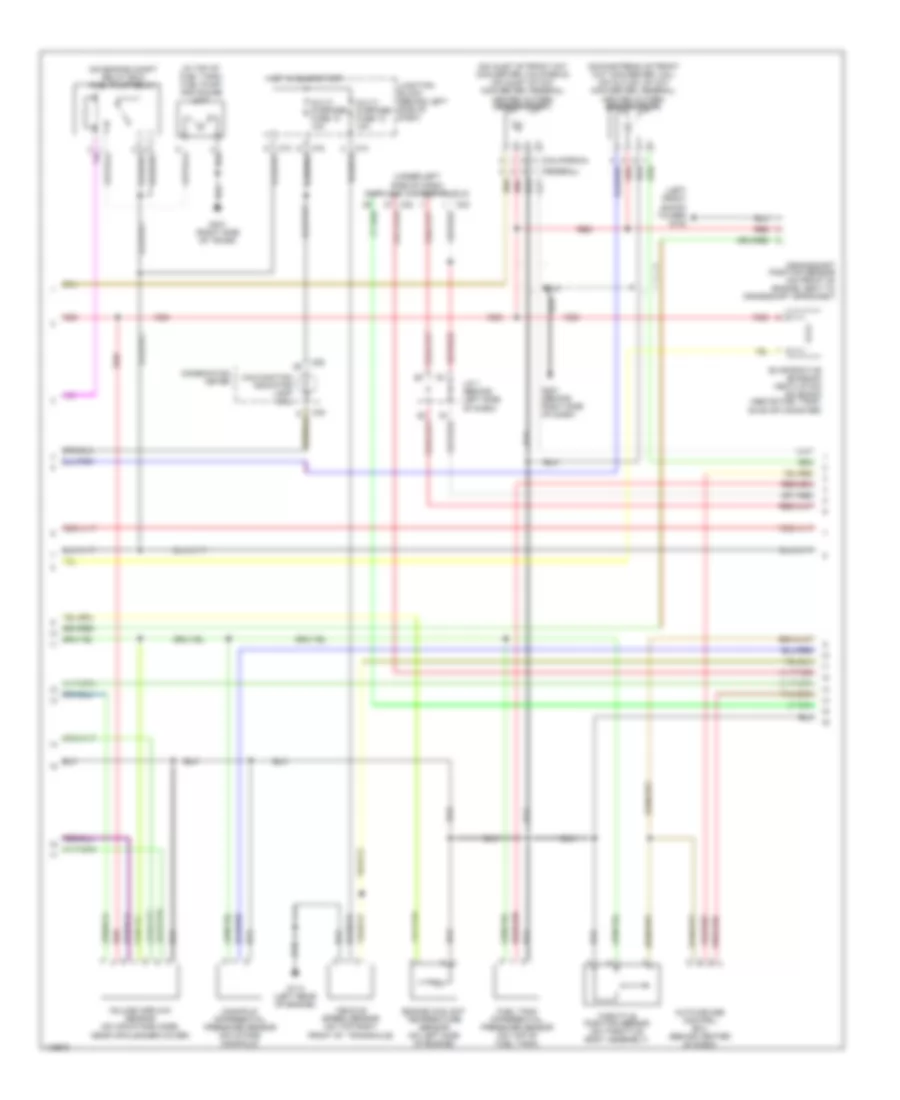 2 4L Engine Performance Wiring Diagrams A T 2 of 3 for Mitsubishi Galant DE 1999