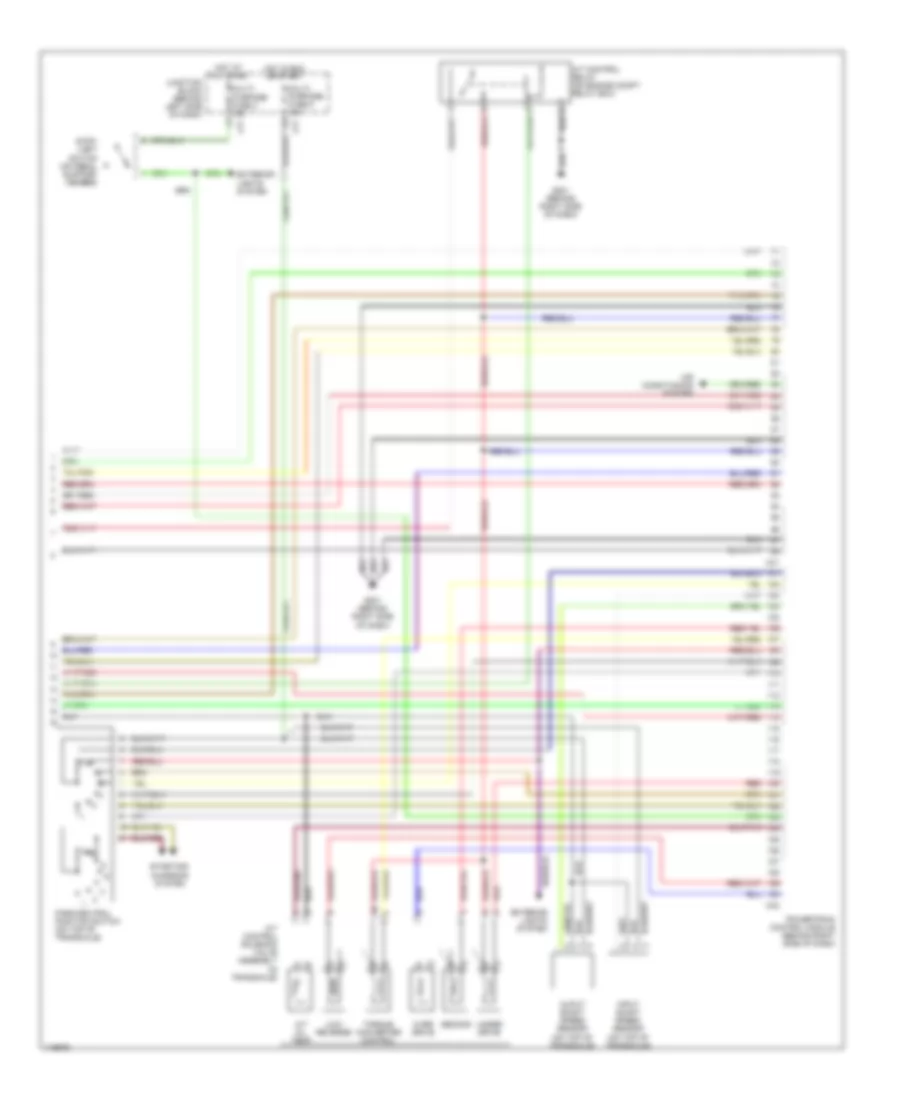 2 4L Engine Performance Wiring Diagrams A T 3 of 3 for Mitsubishi Galant DE 1999