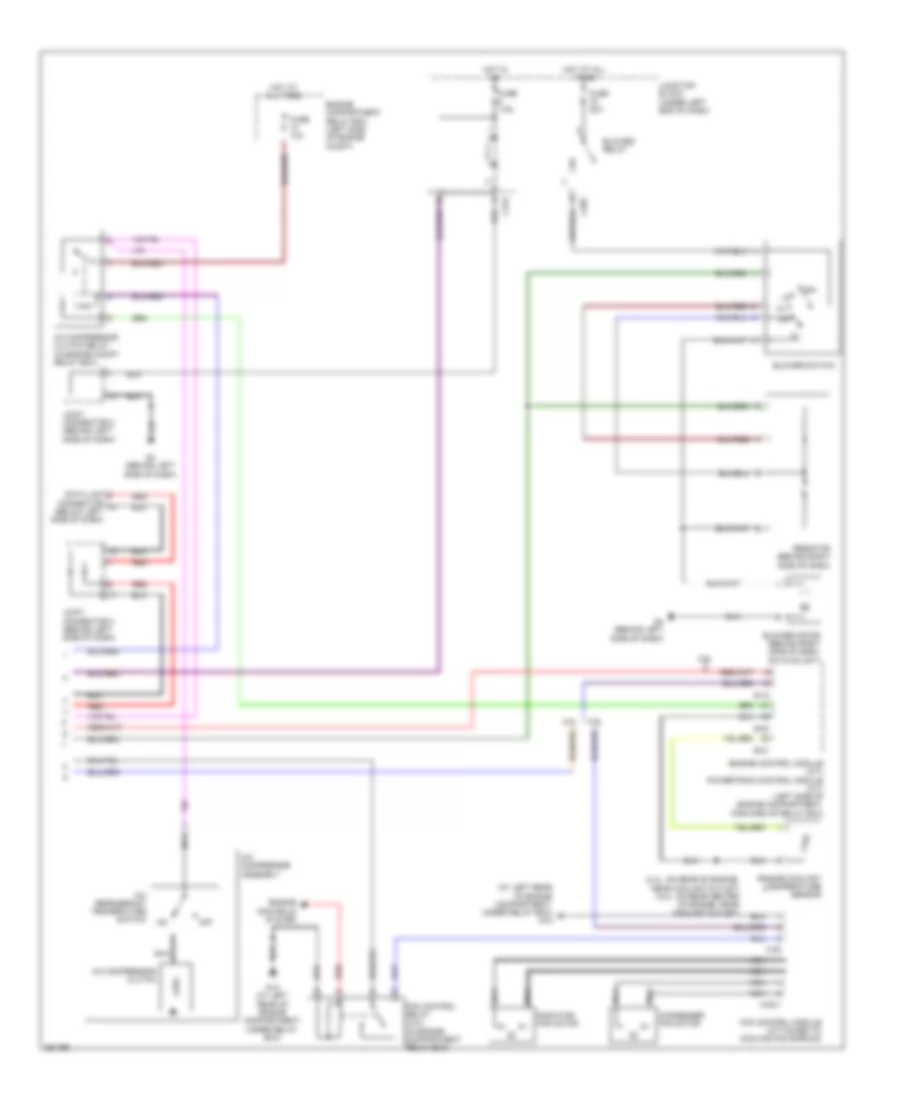 Manual AC Wiring Diagram (2 of 2) for Mitsubishi Eclipse GS 2008