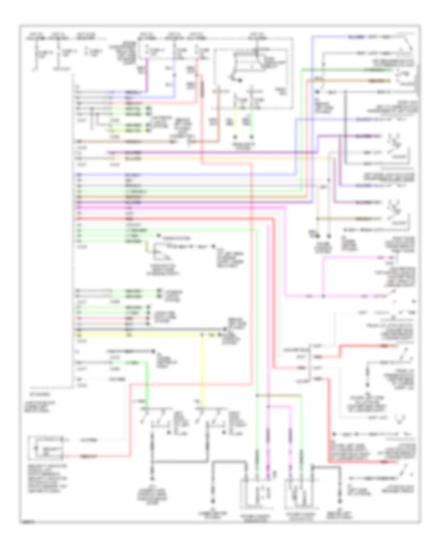 Forced Entry Wiring Diagram for Mitsubishi Eclipse GS 2008