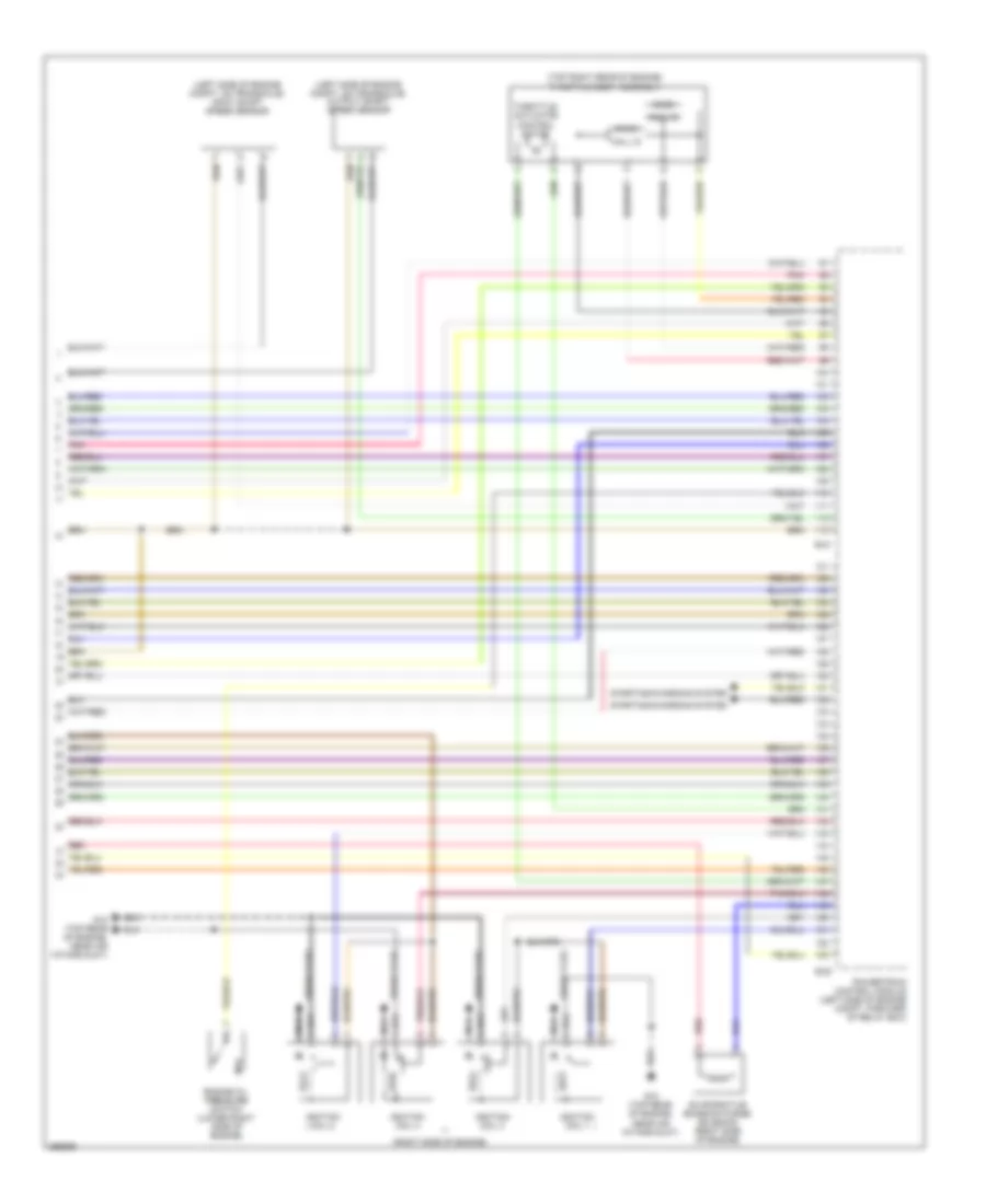2.4L, Engine Performance Wiring Diagram, AT (5 of 5) for Mitsubishi Eclipse GS 2008