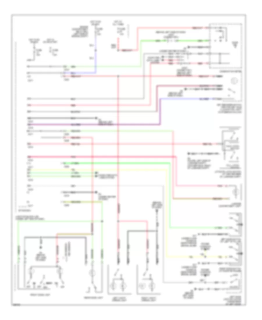 Courtesy Lamps Wiring Diagram for Mitsubishi Eclipse GS 2008
