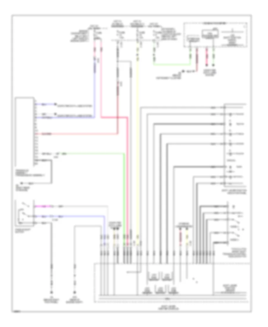 A T Wiring Diagram Except Evolution TC SST for Mitsubishi Lancer Ralliart 2014