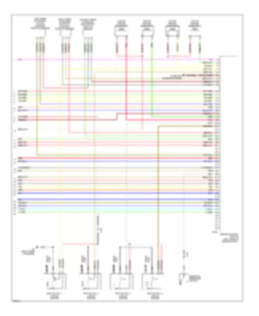 2.0L, Engine Performance Wiring Diagram (4 of 4) for Mitsubishi Lancer Ralliart 2014